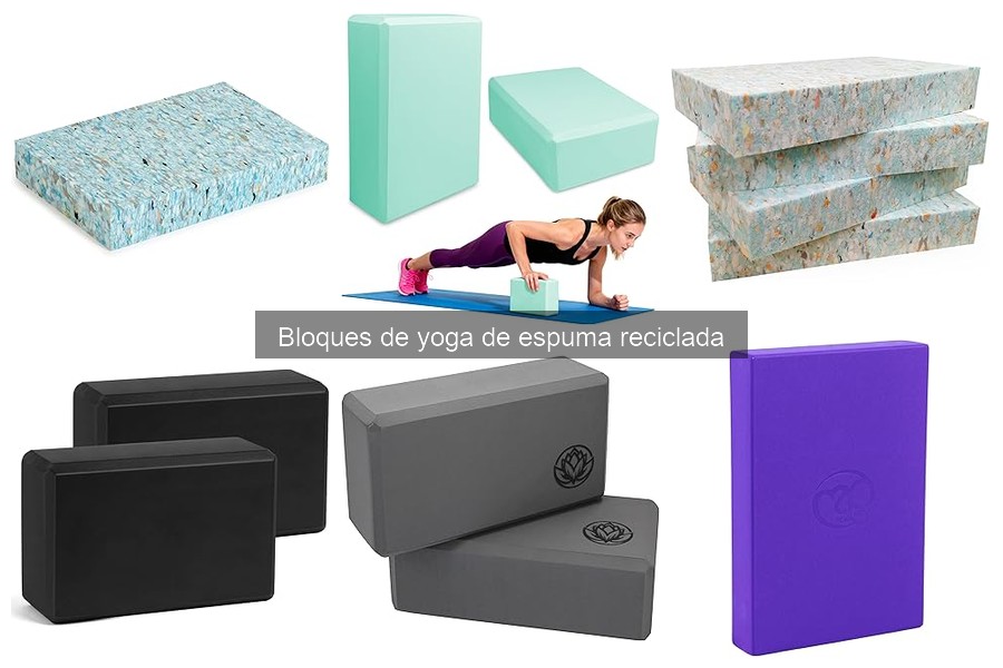 Cómo cuidar bloques de yoga de espuma reciclada