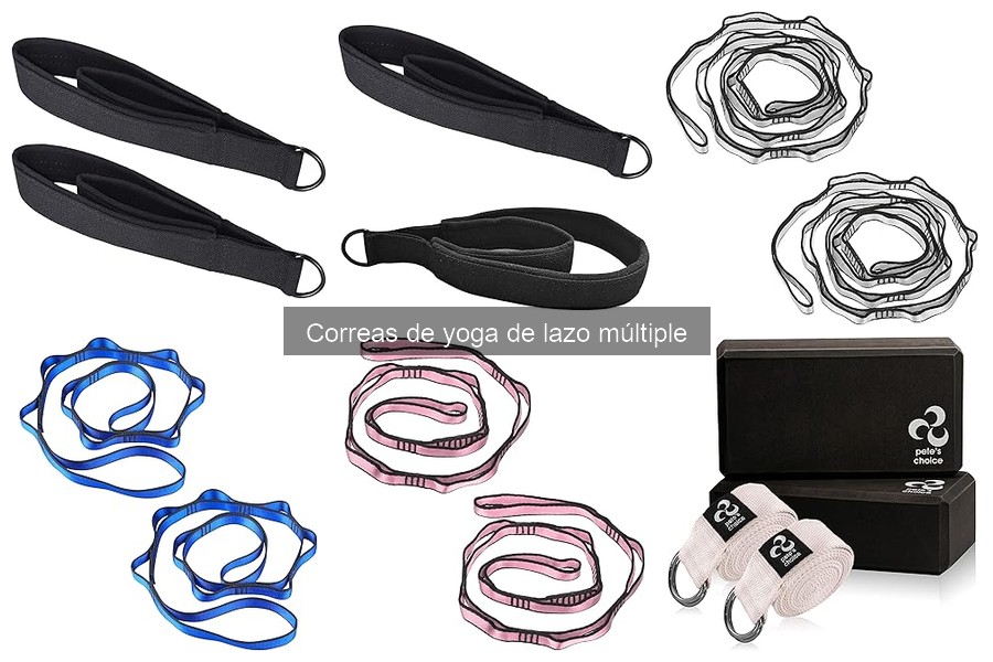 Cómo elegir la mejor correa de yoga de lazo múltiple