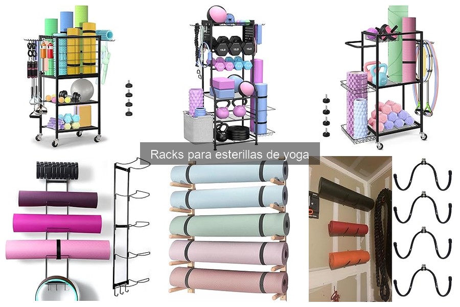 Cómo instalar un rack para esterillas de yoga paso a paso