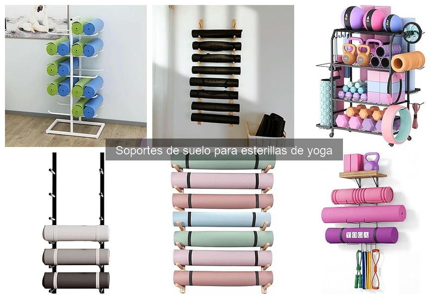 Cómo instalar un soporte de suelo para esterillas de yoga