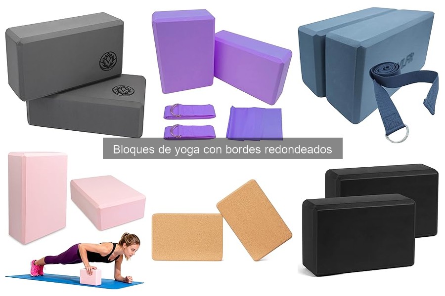 Cómo limpiar y mantener bloques de yoga con bordes redondeados