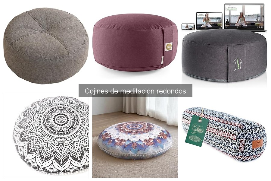 Cómo limpiar y mantener cojines de meditación redondos