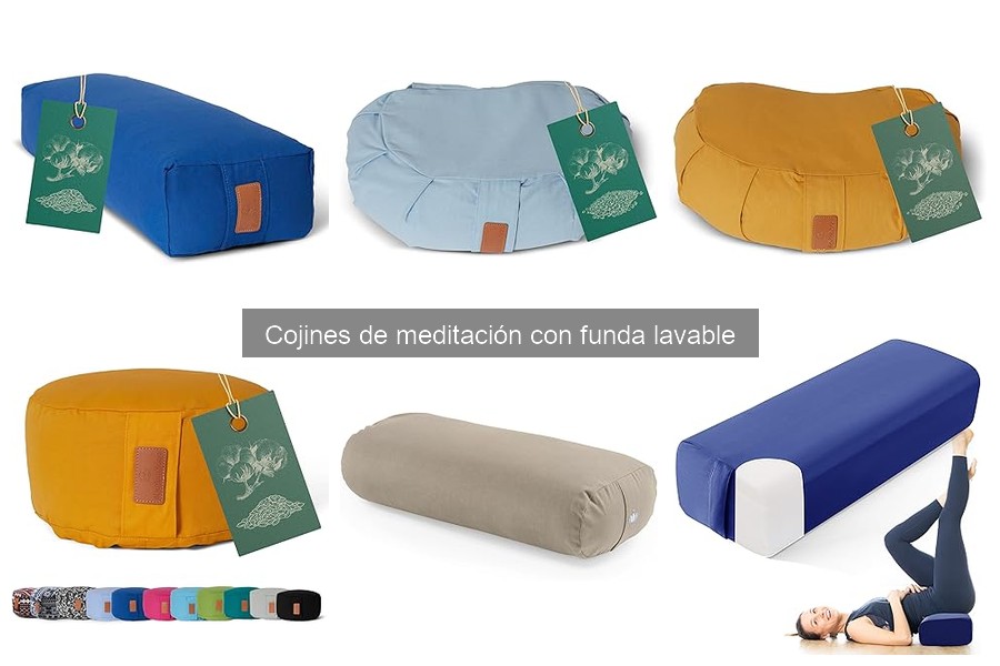 Cómo limpiar y mantener tu cojín de meditación lavable