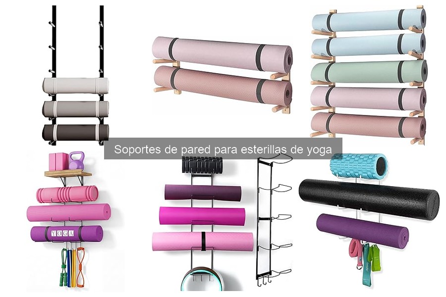 Cómo mantener soportes de pared para esterillas de yoga