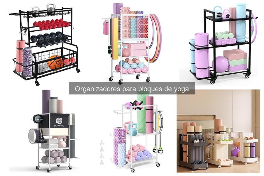 Cómo montar un organizador para bloques de yoga fácilmente