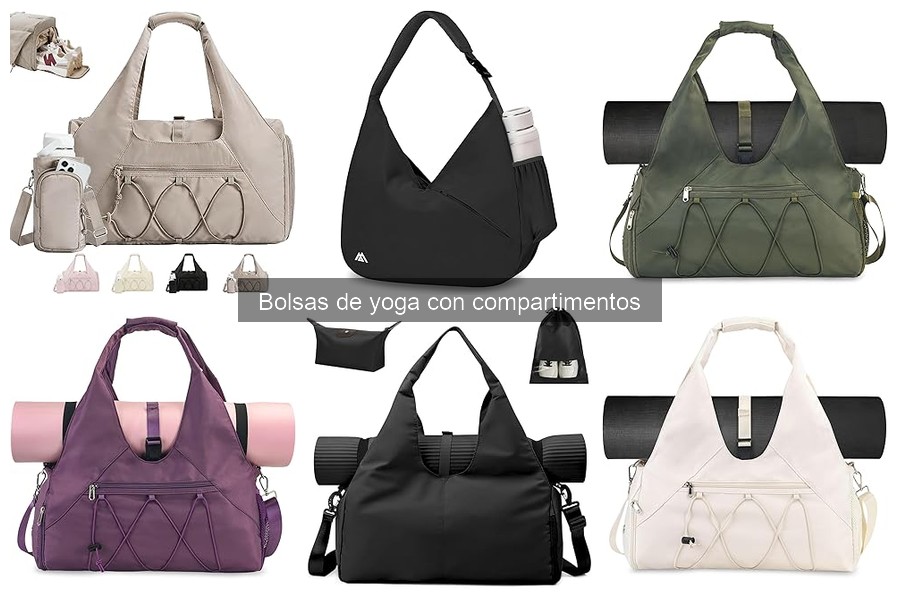 Cómo organizar una bolsa de yoga con compartimentos