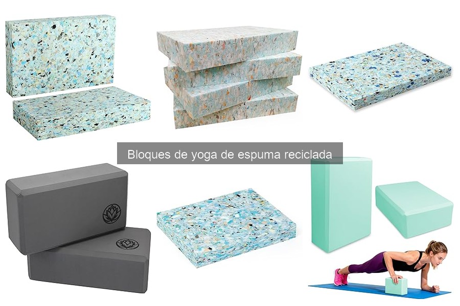 Cómo usar bloques de yoga de espuma reciclada en tus rutinas