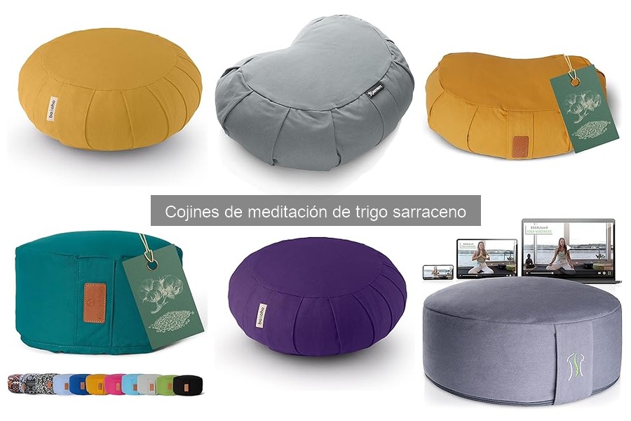 Cómo usar cojines de meditación de trigo sarraceno