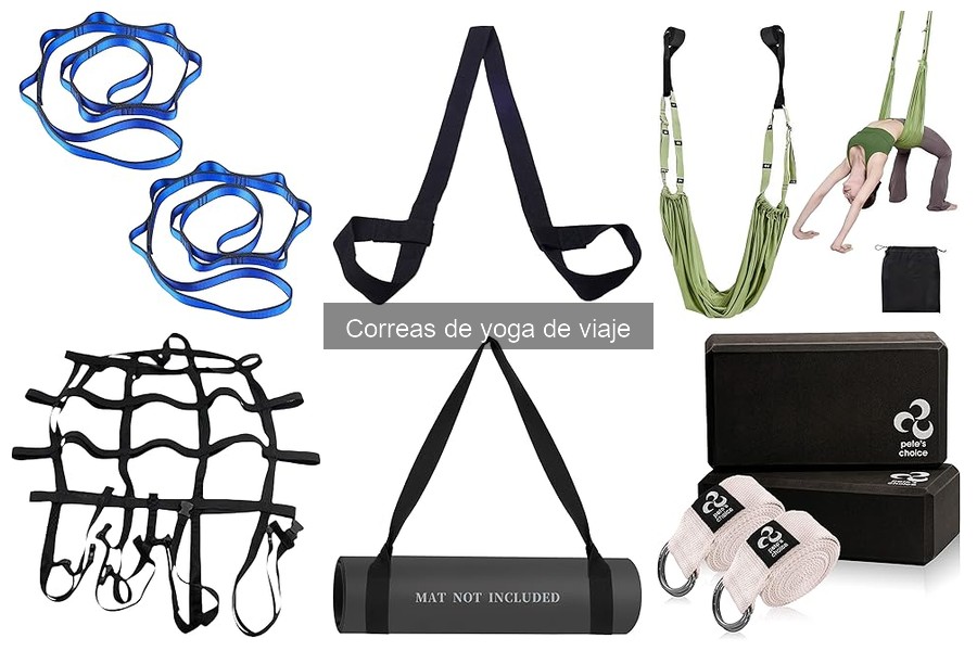 Cómo usar correas de yoga de viaje en espacios reducidos