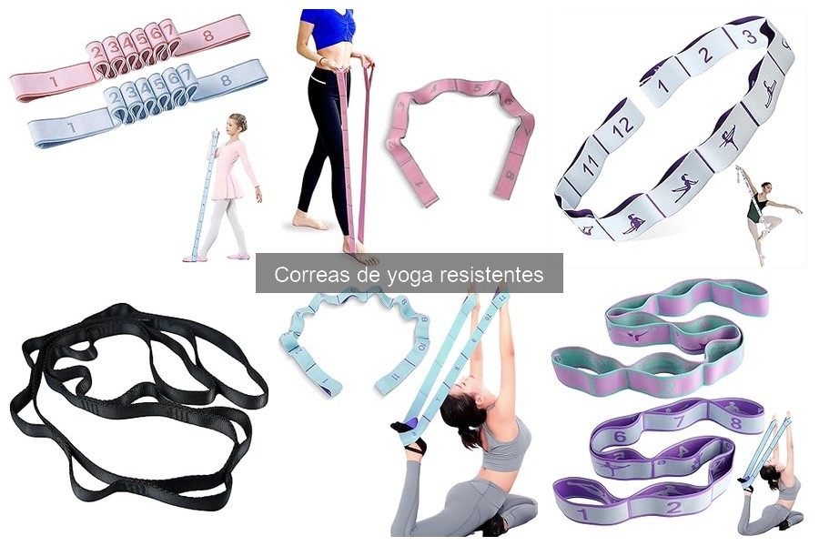 Cómo usar correas de yoga resistentes en casa: posturas e ideas
