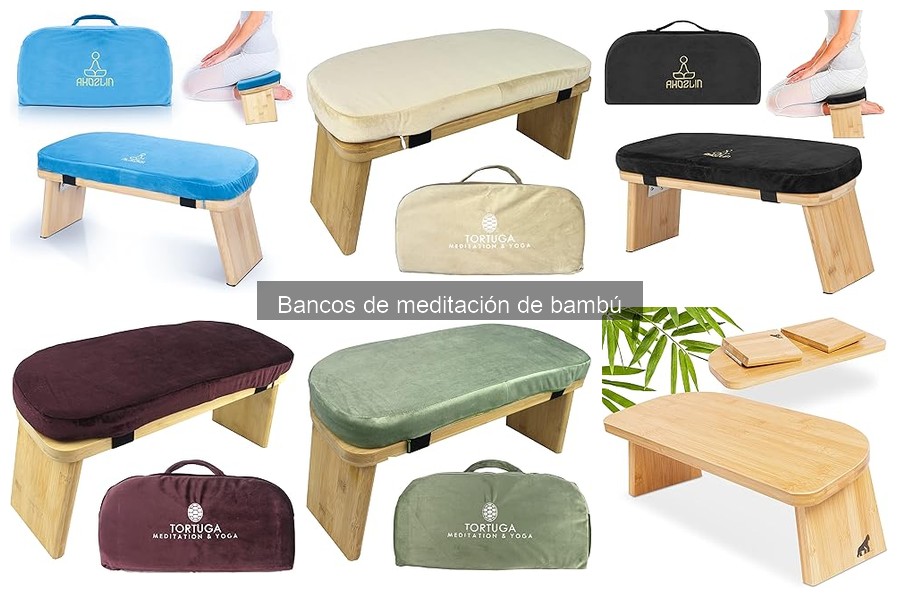 Cómo usar un banco de meditación de bambú de forma adecuada