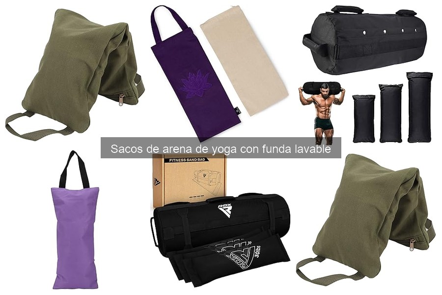 Cómo usar un saco de arena de yoga con funda lavable