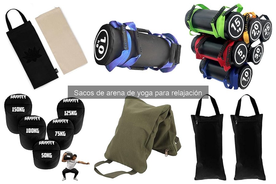 Cómo usar un saco de arena de yoga para relajación