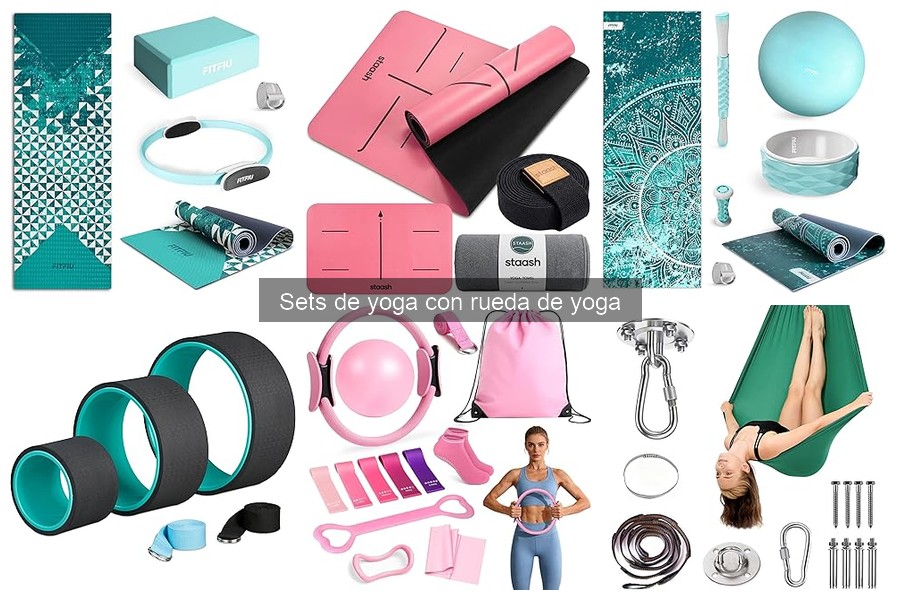 Cómo usar un set de yoga con rueda de yoga fácilmente