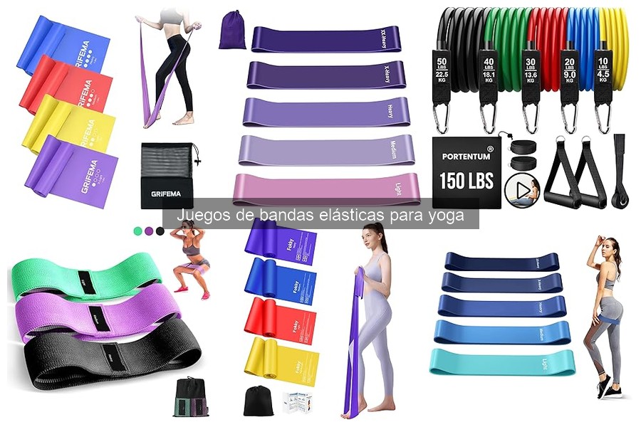 Cómo utilizar bandas elásticas para yoga correctamente