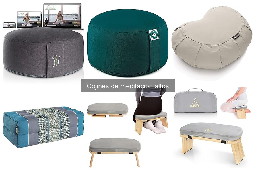 Cómo utilizar un cojín de meditación alto correctamente