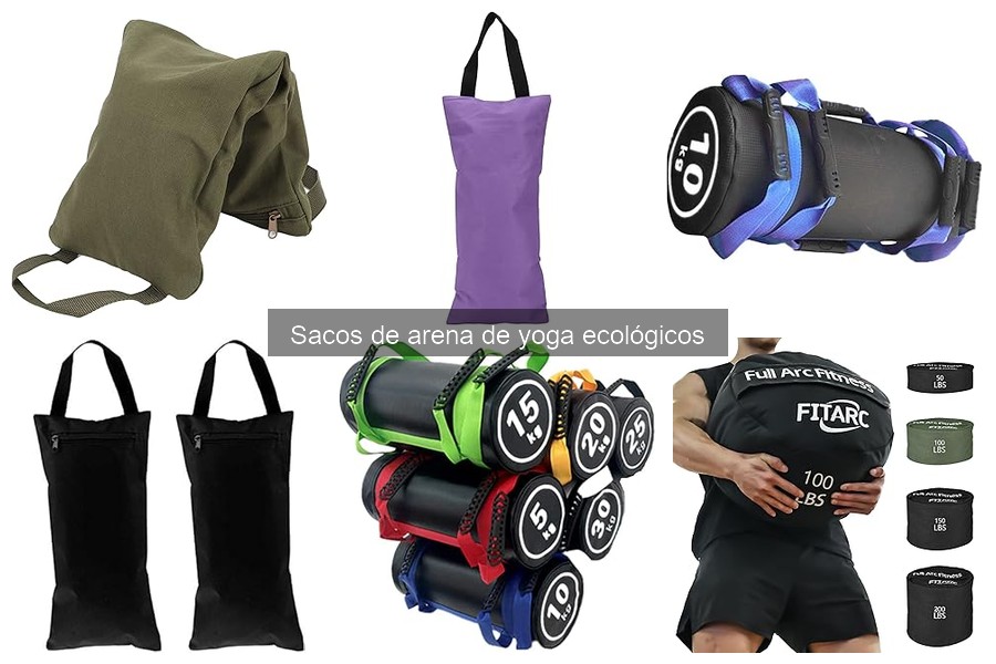 ** Cómo utilizar un saco de arena de yoga ecológico correctamente