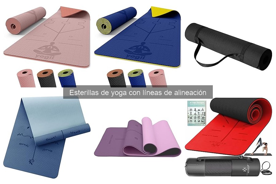 Cómo utilizar una esterilla de yoga con líneas de alineación