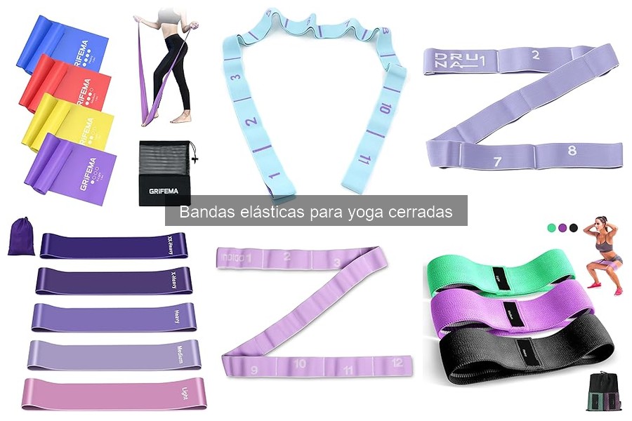 Comparativa: Bandas Elásticas Cerradas vs Abiertas para Yoga