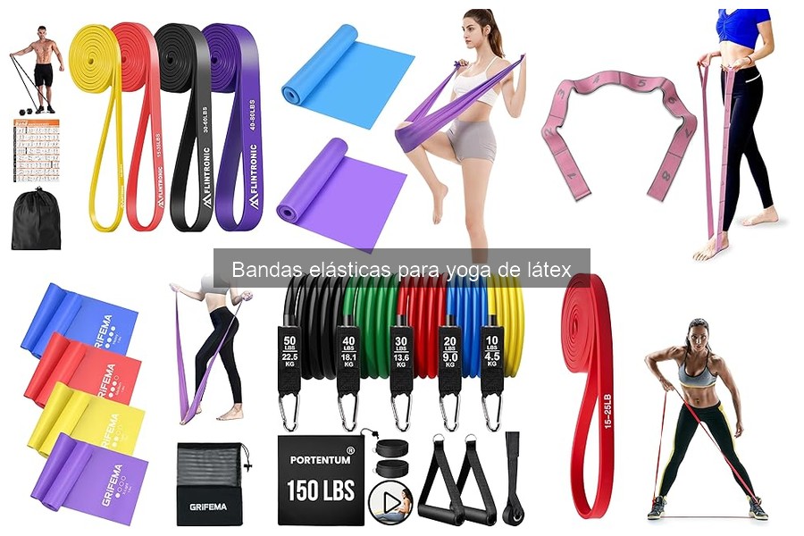 Comparativa: Bandas elásticas de látex vs. otros materiales