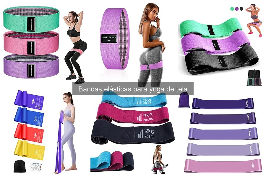 Comparativa: Bandas elásticas de tela vs látex para yoga