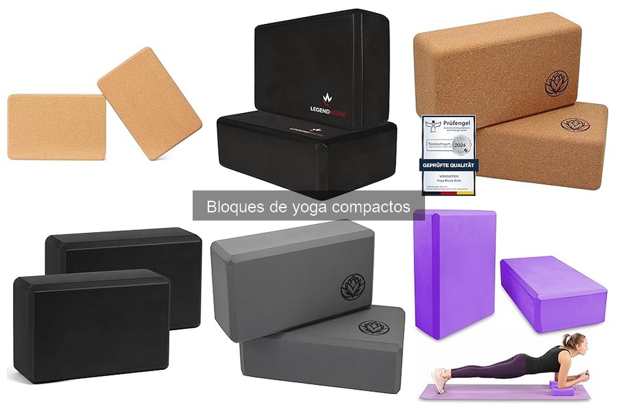 Comparativa: Bloques de Yoga Compactos vs. Tradicionales