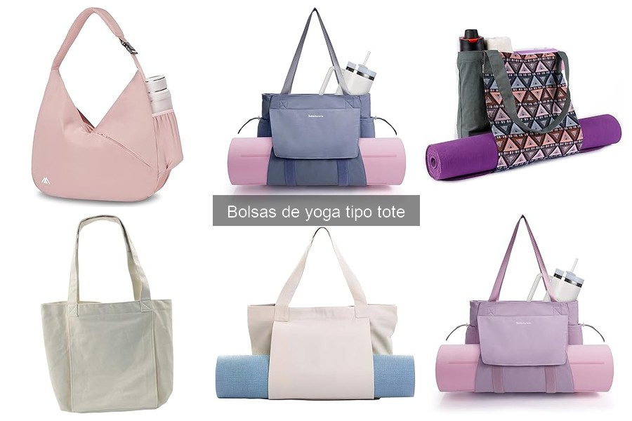 Comparativa: Bolsas de Yoga Tipo Tote vs. Estándar