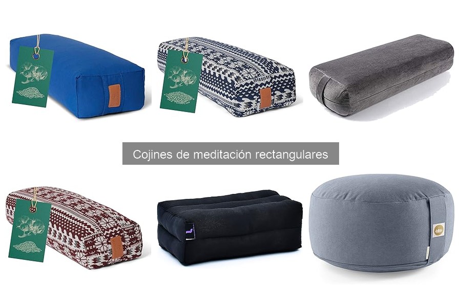 Comparativa: Cojines de Meditación Rectangulares vs Redondos