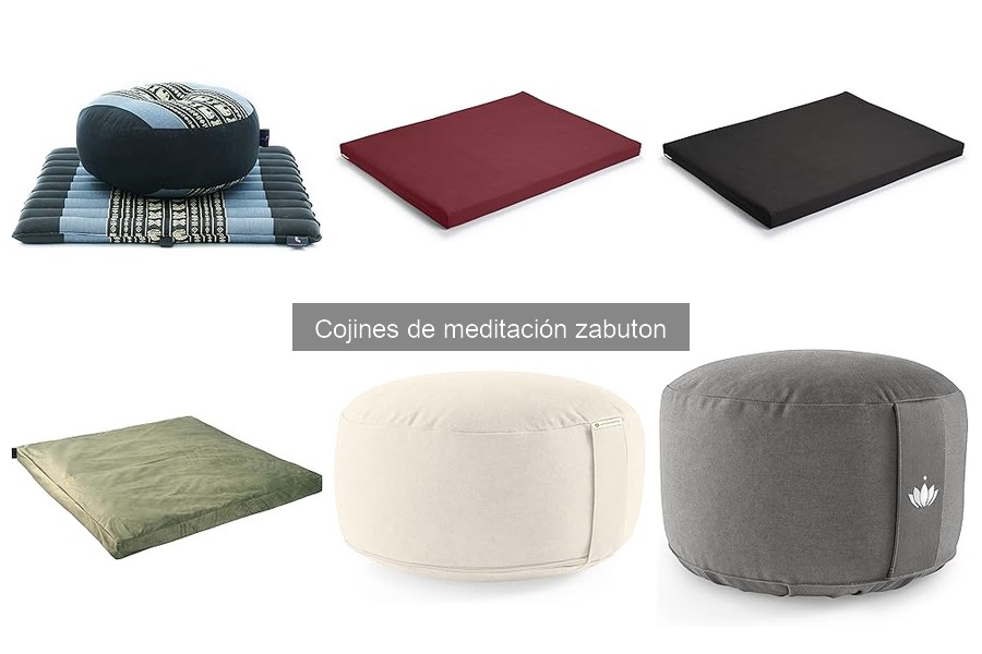 Comparativa: Cojines Zabuton vs. Otros Tipos de Cojines de Meditación