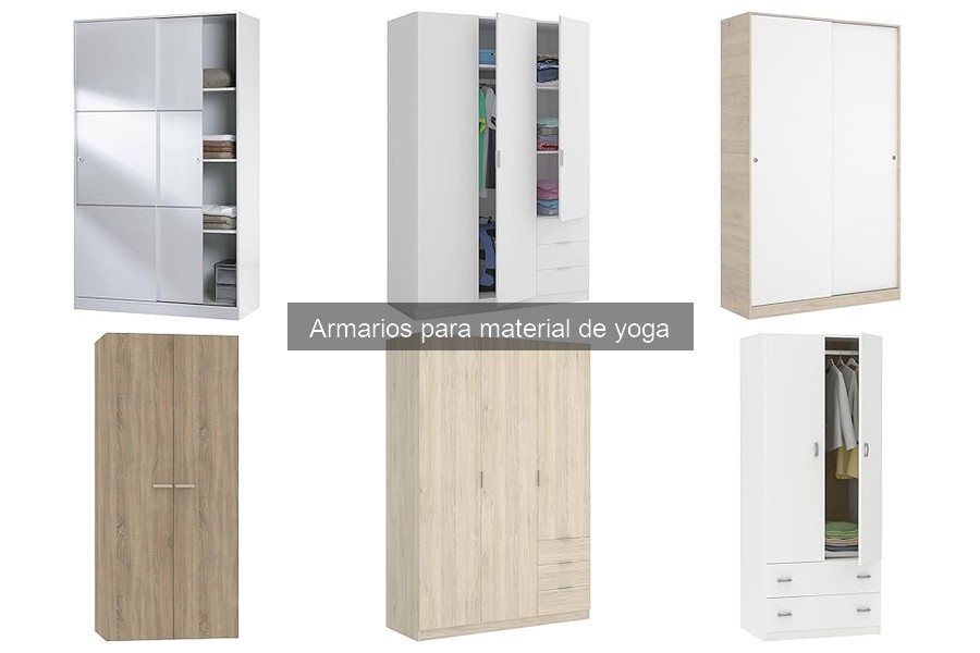 Comparativa de Armarios para Material de Yoga: Mejores Opciones