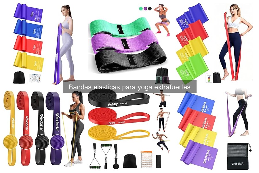 ** Comparativa de Bandas Elásticas para Yoga Extrafuertes