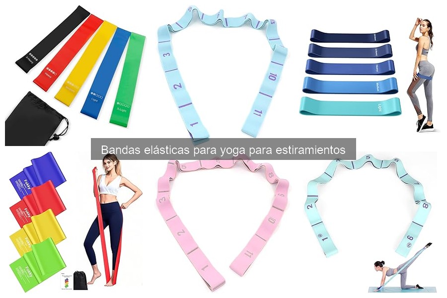 Comparativa de bandas elásticas para yoga: látex vs. tela