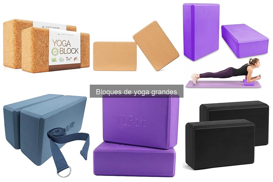 Comparativa de Bloques de Yoga Grandes: Mejores Marcas