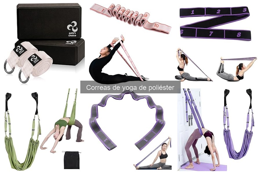 Comparativa de correas de yoga de poliéster vs. otros materiales