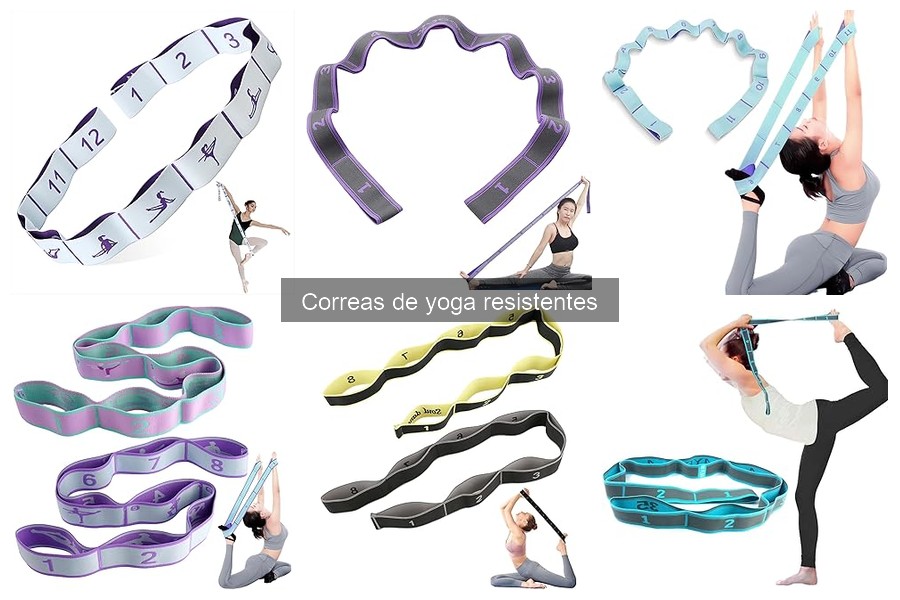 Comparativa de correas de yoga resistentes: marcas y precios