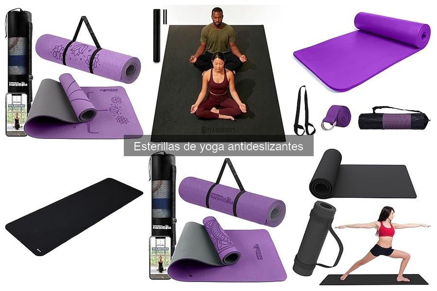 Comparativa de las mejores esterillas de yoga antideslizantes
