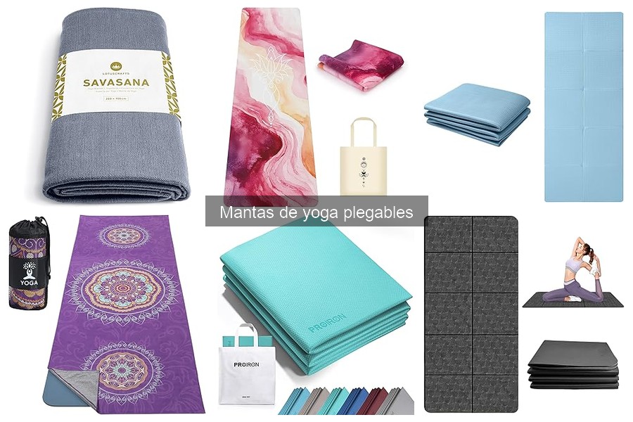 Comparativa de las Mejores Mantas de Yoga Plegables