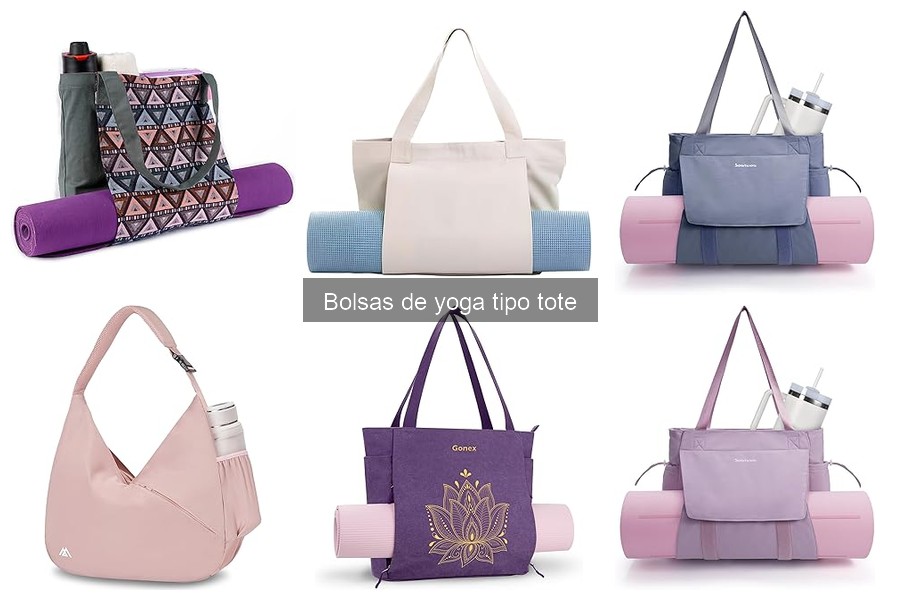 Comparativa de las Mejores Marcas de Bolsas de Yoga Tipo Tote