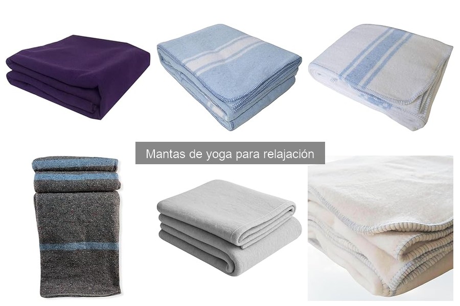 Comparativa de mantas de yoga: algodón, lana y sintético