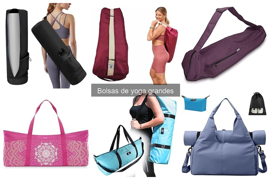 Comparativa de materiales para bolsas de yoga grandes
