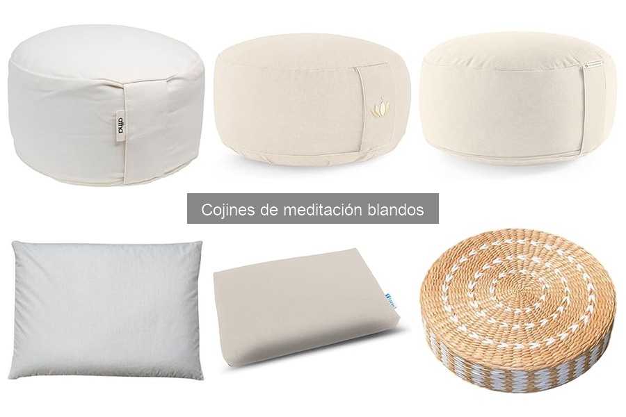 Comparativa de Mejores Cojines de Meditación Blandos