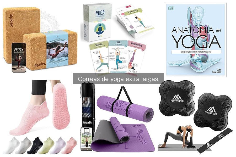 Comparativa entre correas de yoga extra largas y estándar