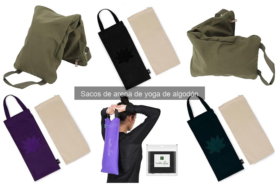 Comparativa: Sacos de Arena de Yoga de Algodón vs. Poliéster