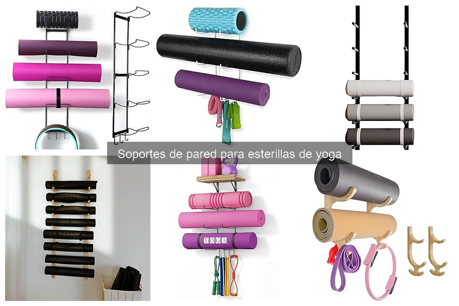 Comparativa: Soportes de pared vs. otros almacenamiento de esterillas