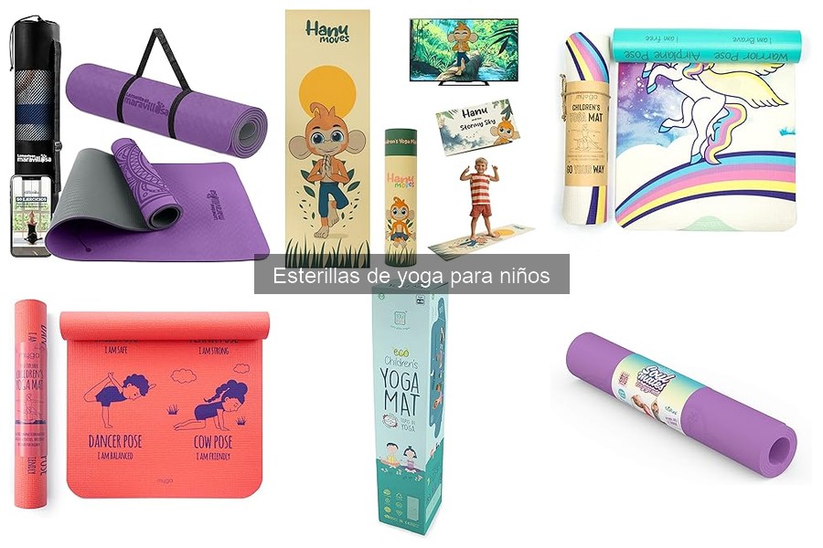 Consejos para usar esterillas de yoga con niños en casa