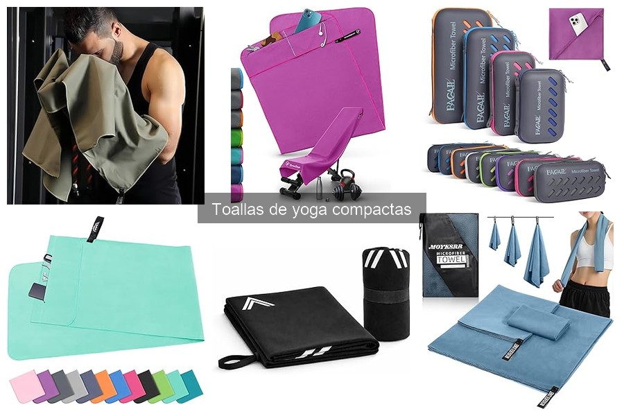 ¿Cuál es el mejor material para toallas de yoga compactas?