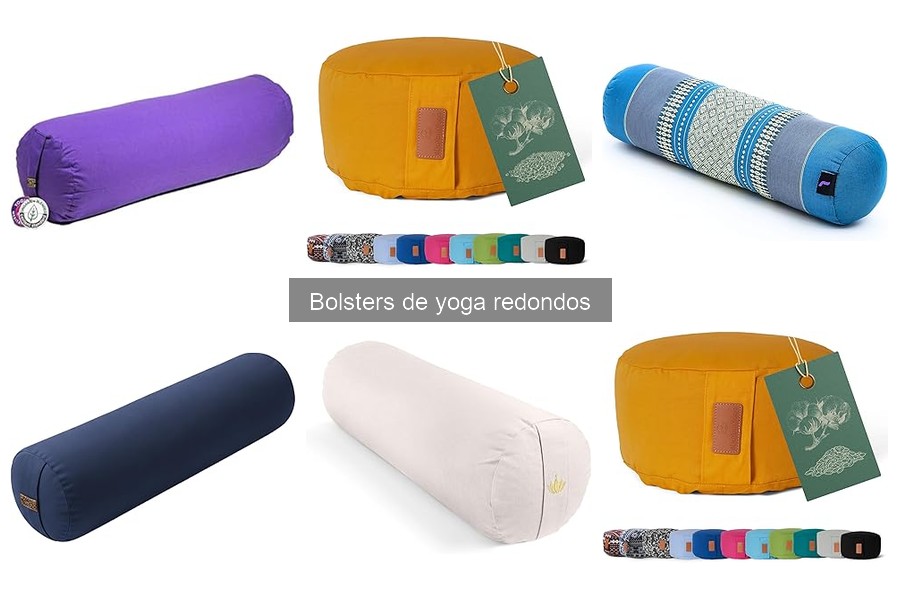 ¿Cuánto peso soporta un bolster de yoga redondo?