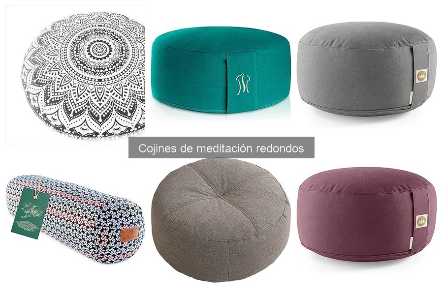 Diferencias de precios en cojines de meditación redondos