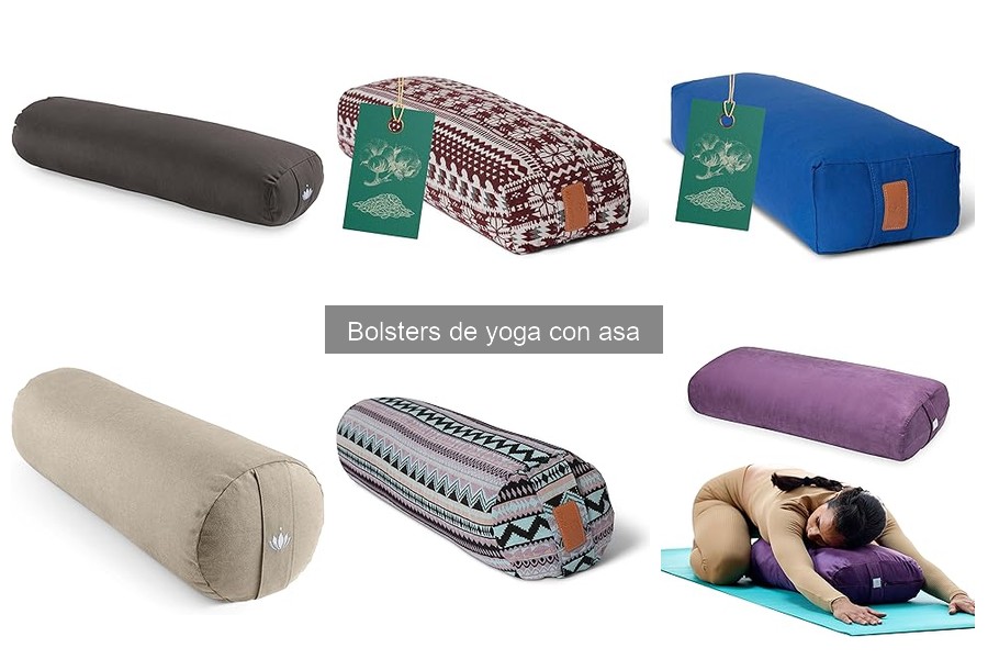 Diferencias entre Bolsters de Yoga con Asa y Sin Asa