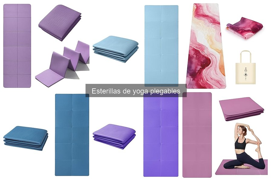 Diferencias entre esterillas de yoga plegables y no plegables